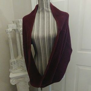 Michael Kors Wine 🍷 Shrug/Infinity Scarf